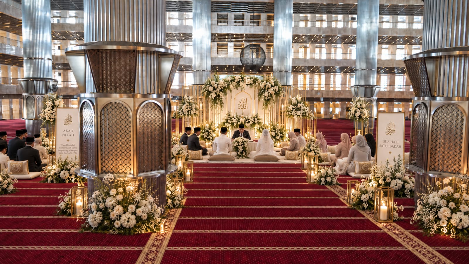 Foto Aula Pernikahan Masjid Istiqlal